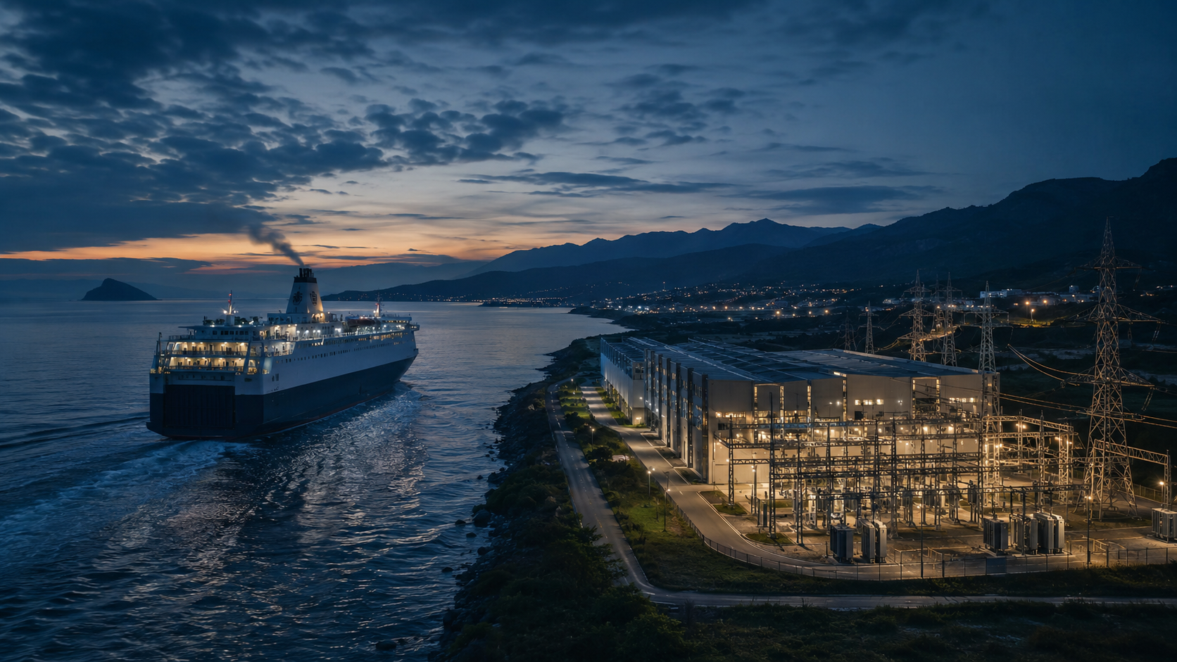 Exploitation comparée d’un ferry et d’un data center